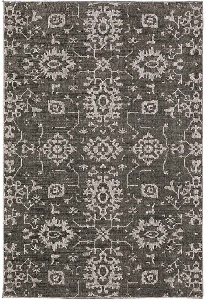 Intrigue 5'3" x 7'6" Grey Rug