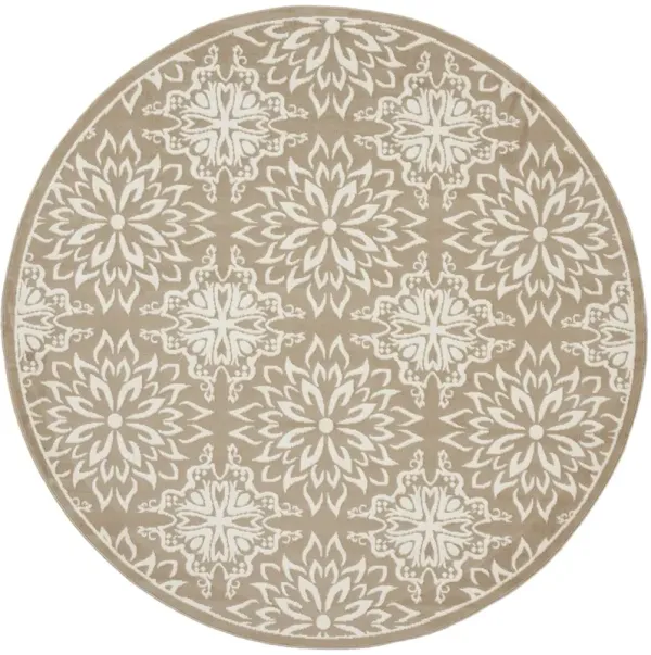 Jubilant JUB06 Taupe 8'6" x 12' Rug