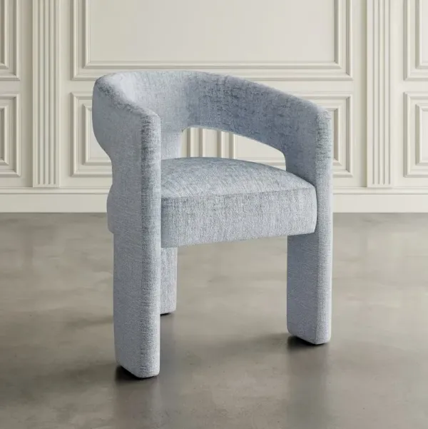 Gwen Luxury Mid-Century Modern Five Piece Dining Set with Upholstered Chairs