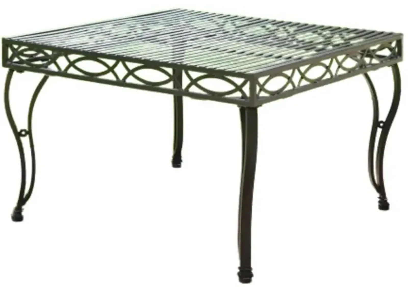 Segovia Iron 30-Inch Square Coffee Table