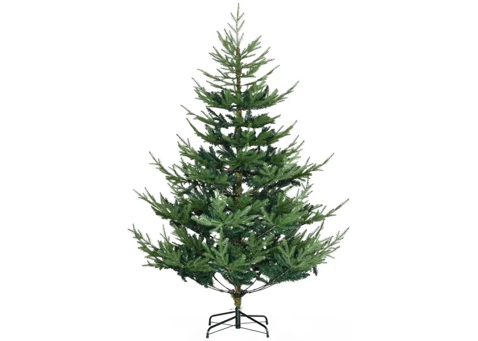 6' Artificial Christmas Tree with Realistic Branch Tips, Auto Open for Party