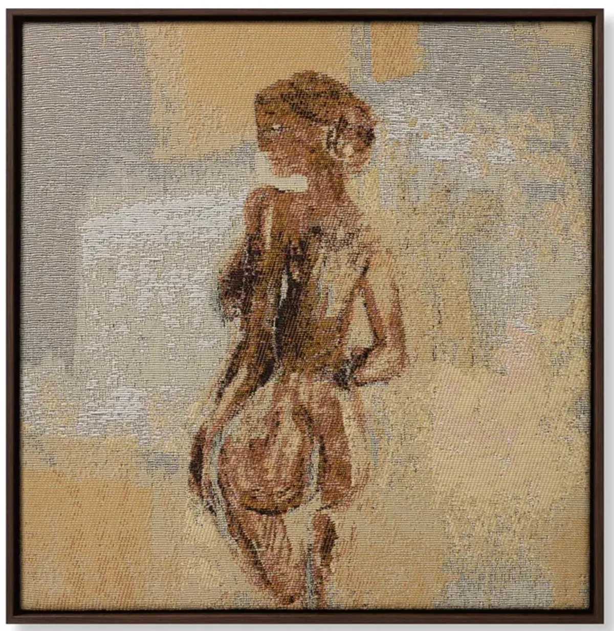 Lori Beige/Grey 2'9" x 2'10" Wall Art
