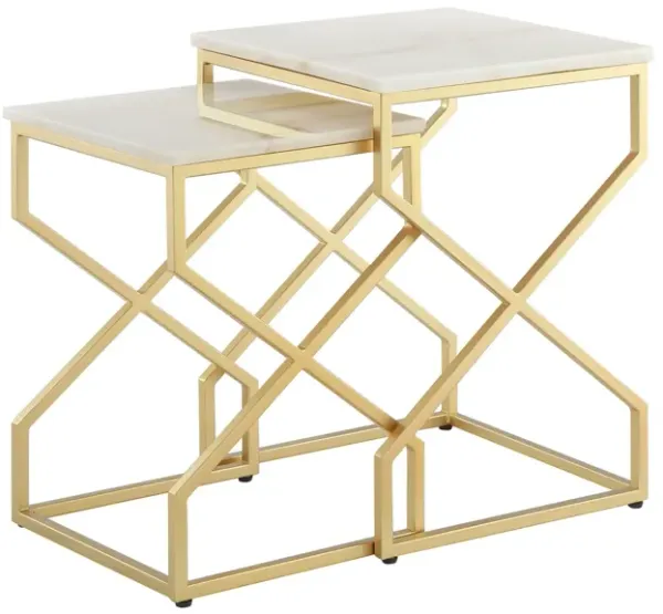 Inspired Home Laith End Table