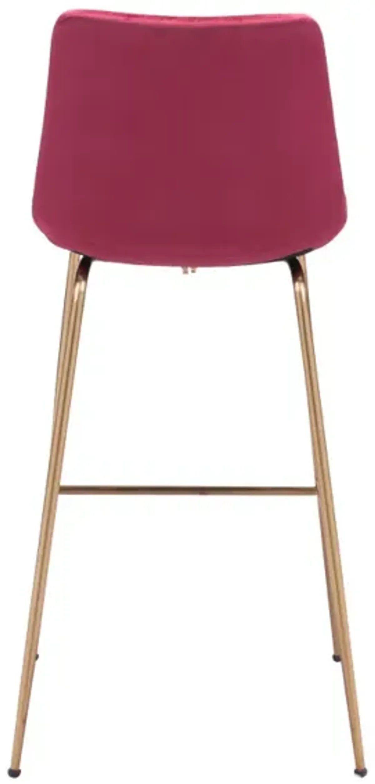 Tony Barstool Red & Gold