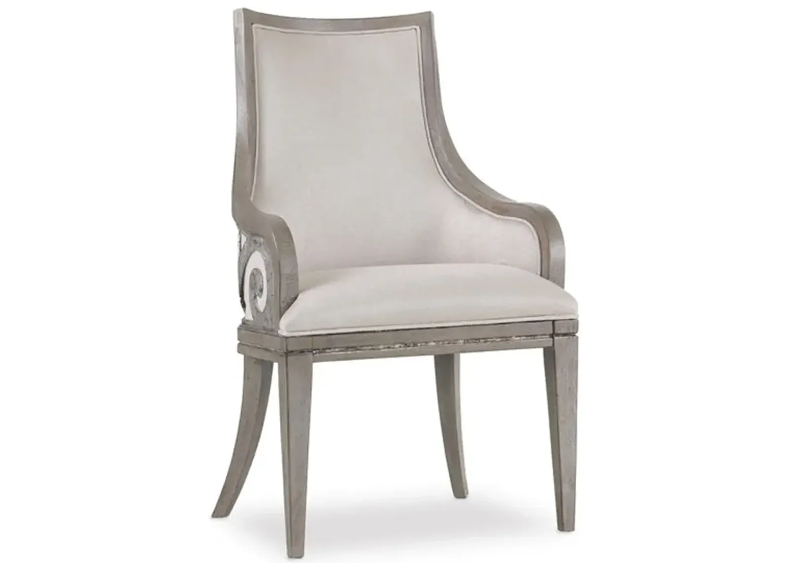 Sanctuary Upholstered Arm Chair in Beige