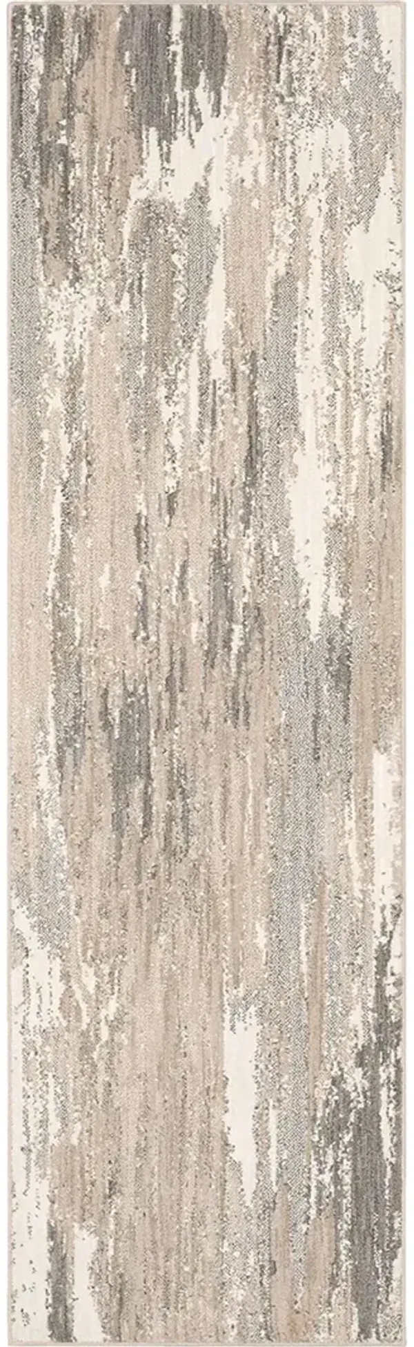 Rendition by Stacy Garcia Home Ambient Alabaster 2' 6" X 10' Rug