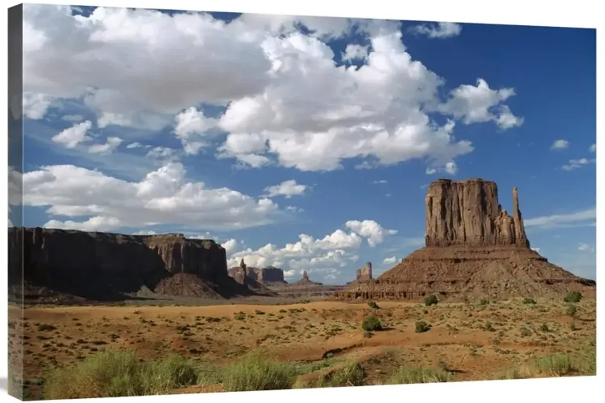 Landscape view, Monument Valley Navajo Tribal Park, Arizona-Canvas Art-36x24