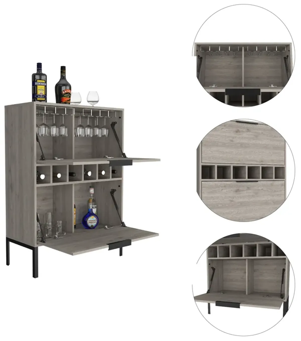 Rowan Bar Cabinet