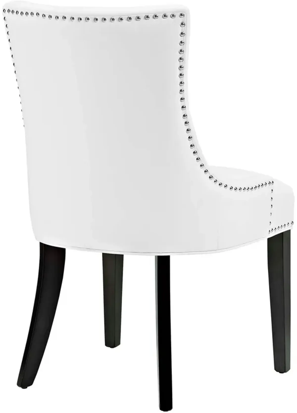 Marquis Dining Chair Faux Leather Set of 4-Benzara