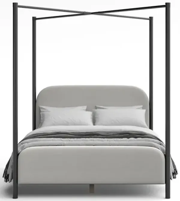 Isla Queen Metal Canopy Bed