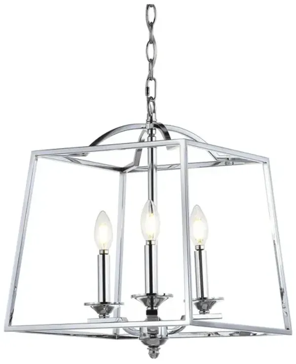 Gloria 3-light Metal LED Pendant