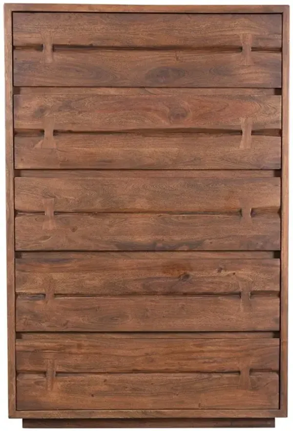 Rustic Acacia Wood Chest - Part of Madagascar Collection, Belen Kox
