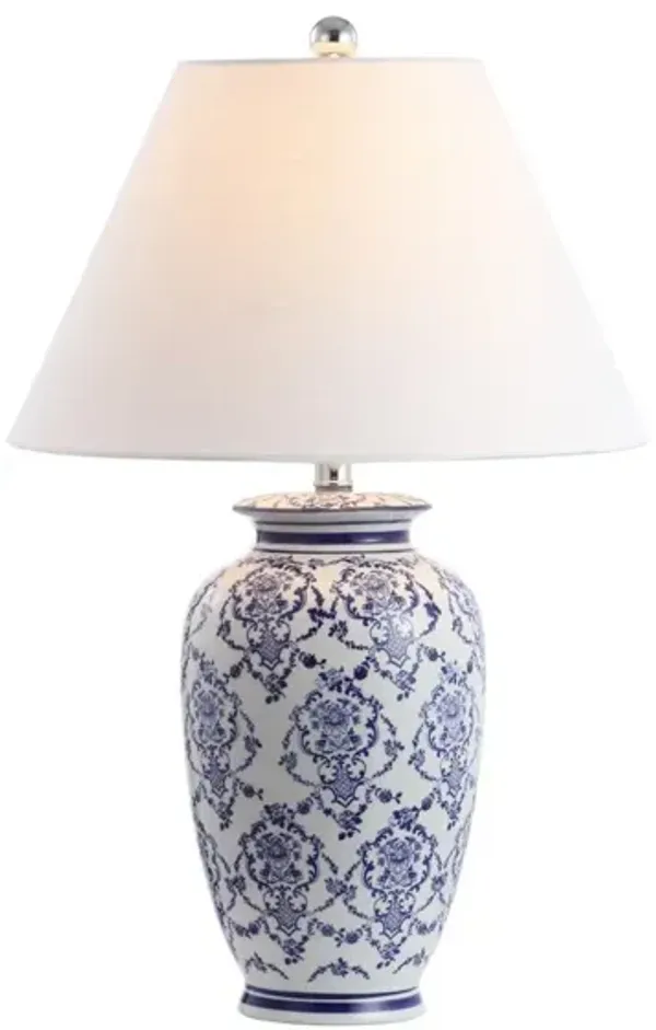 Juliana Chinoiserie Ceramic LED Table Lamp