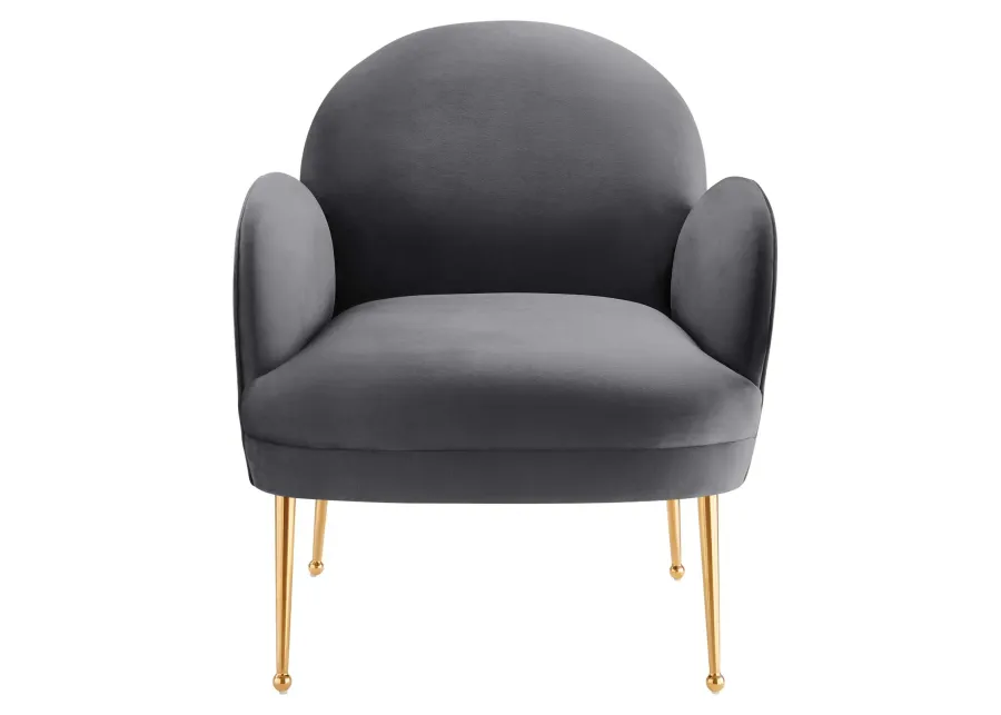 Transcend Performance Velvet Armchair