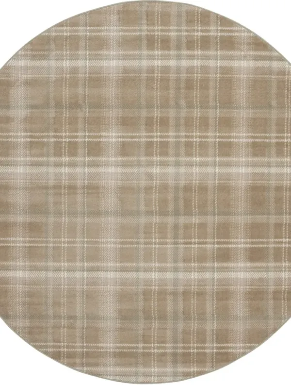 Grafix GRF03 Taupe 8'6" x 12' Rug
