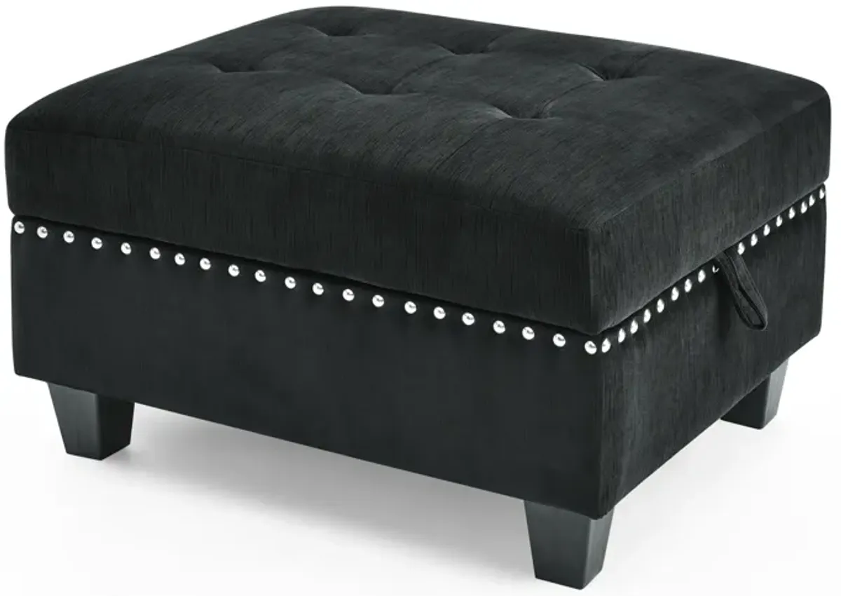 Ottoman For Modular Sectional, Velvet