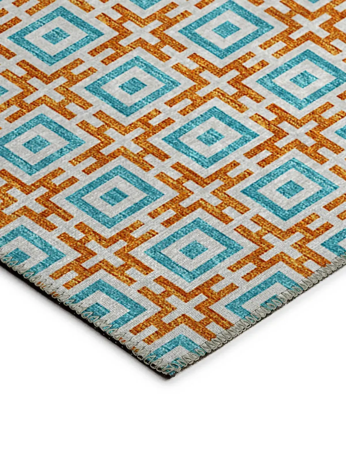 Marlo MO1 Orange 3' x 5' Rug