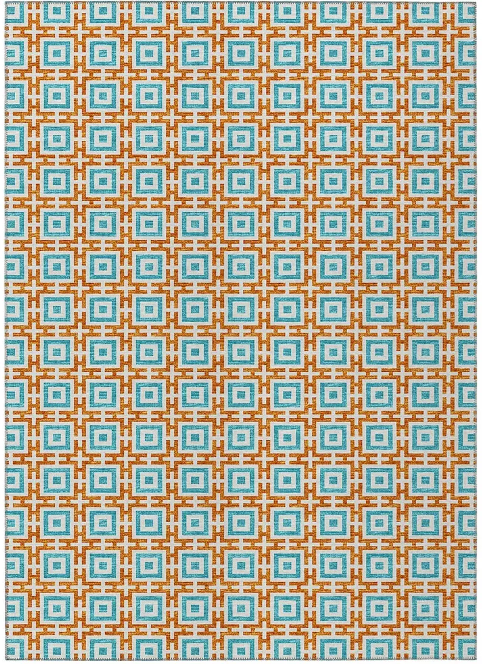 Marlo MO1 Orange 3' x 5' Rug