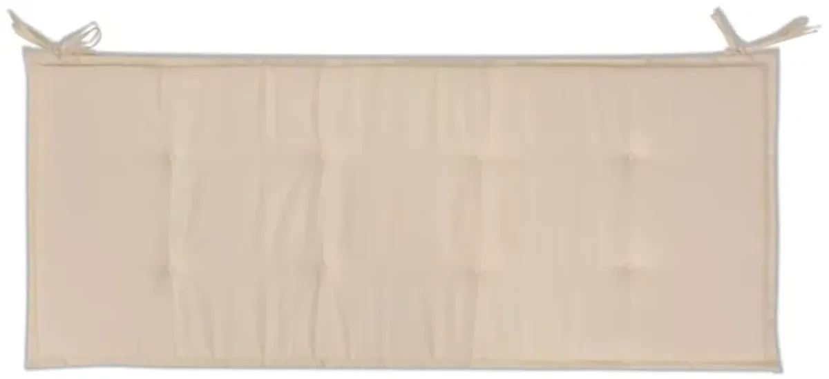 vidaXL Garden Bench Cushion Cream 47.2"x19.7"x1.18"