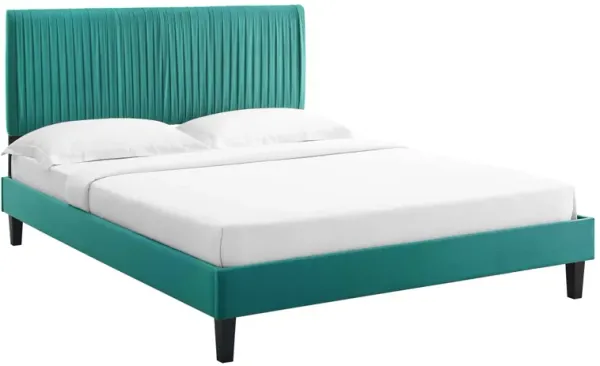 Modway - Peyton Performance Velvet King Platform Bed