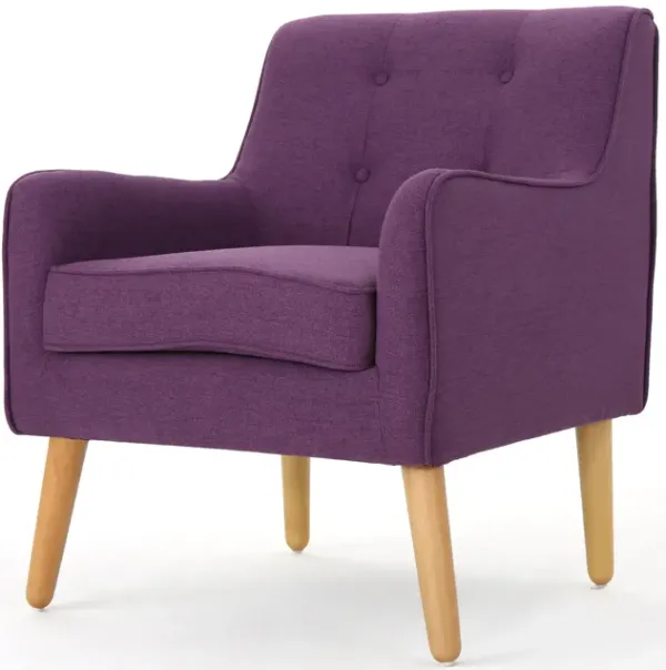 Merax Mid-Century Modern Fabric Arm Chair