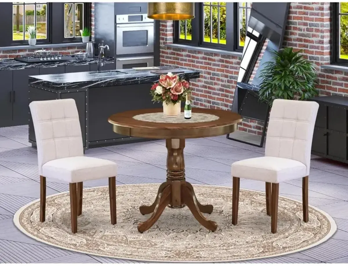 3 Piece Kitchen Dining Table Set contain A Modern Table