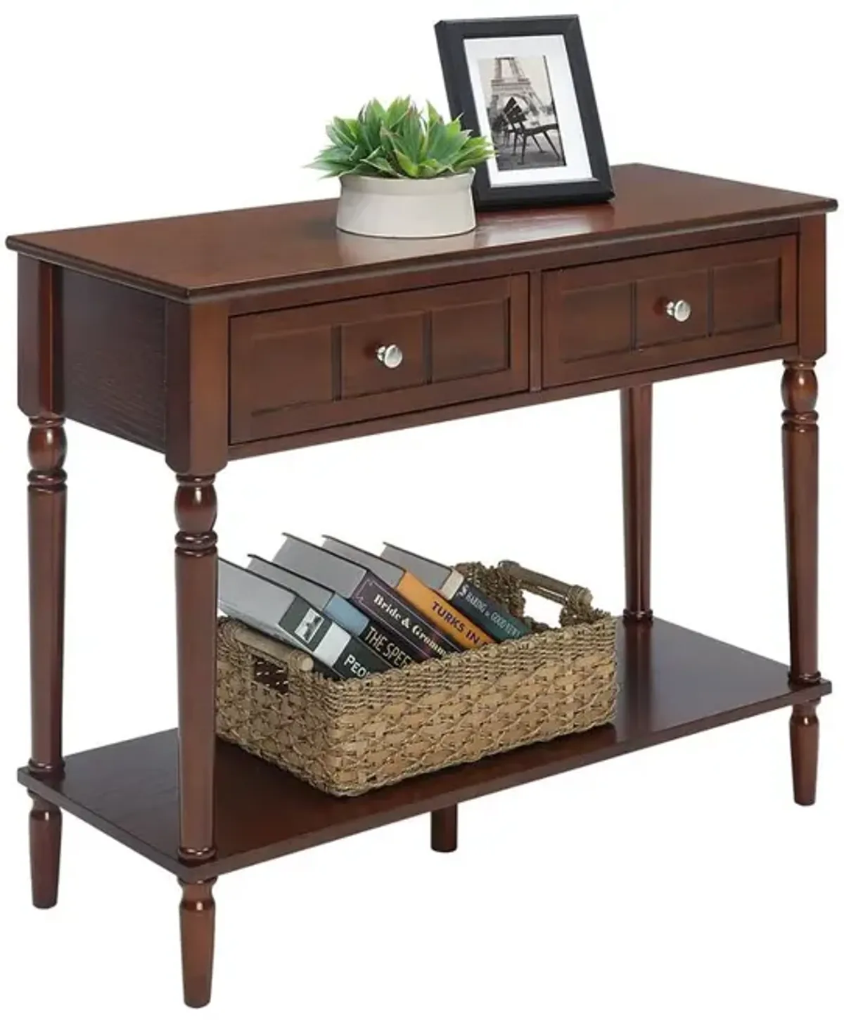 Convience Concept, Inc. French Country Two Drawer Hall Table