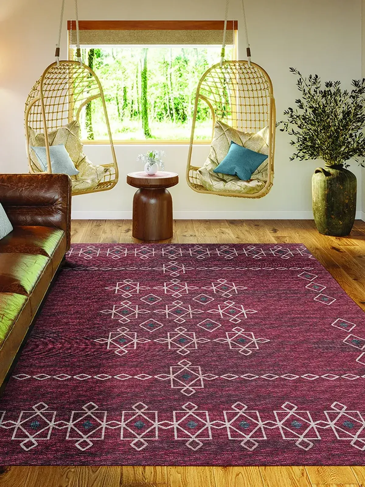 Sedona SN3 Paprika 5' x 7'6" Rug