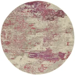 Ivory/Pink color