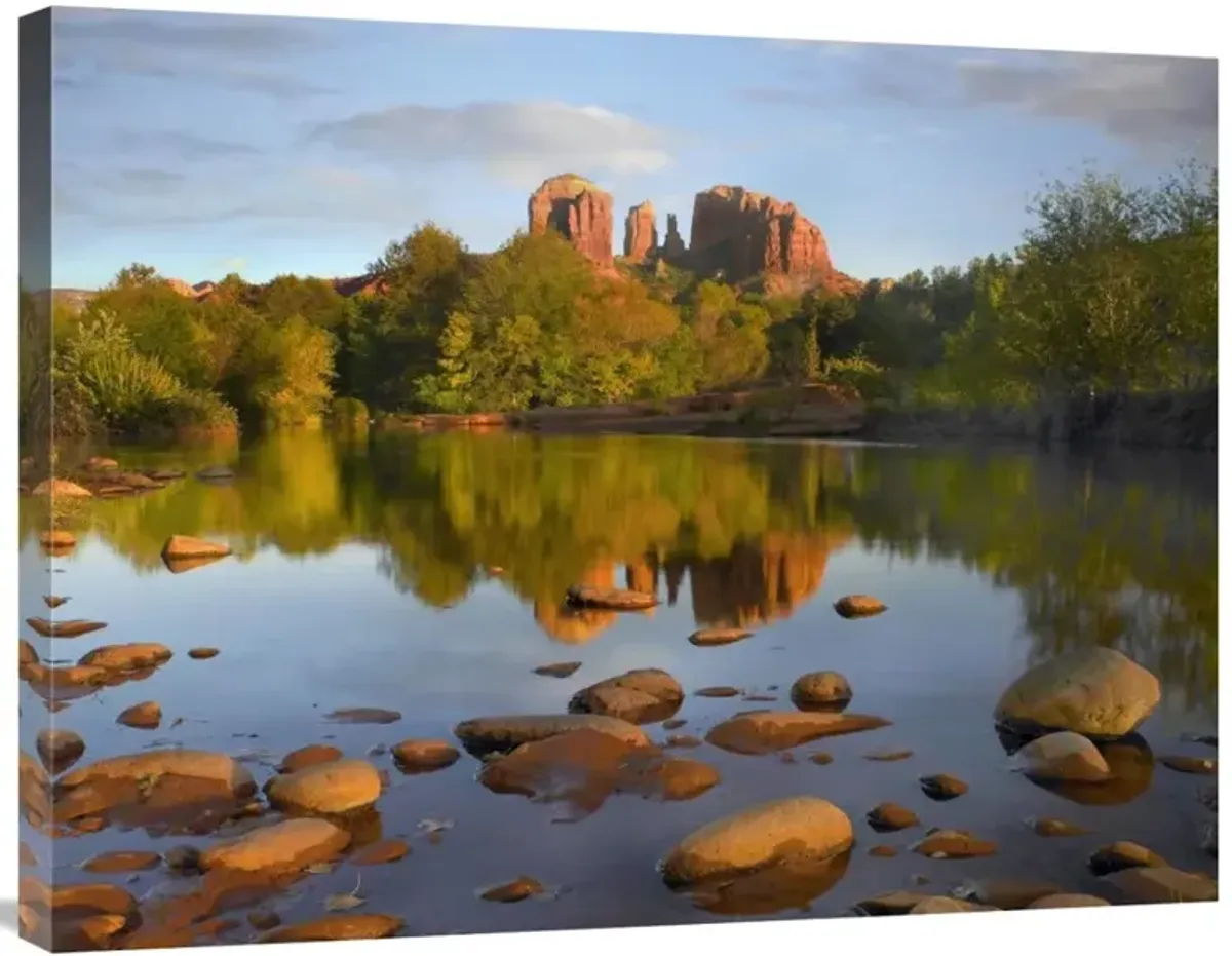 Red Rock Crossing, Arizona-Canvas Art-32x24
