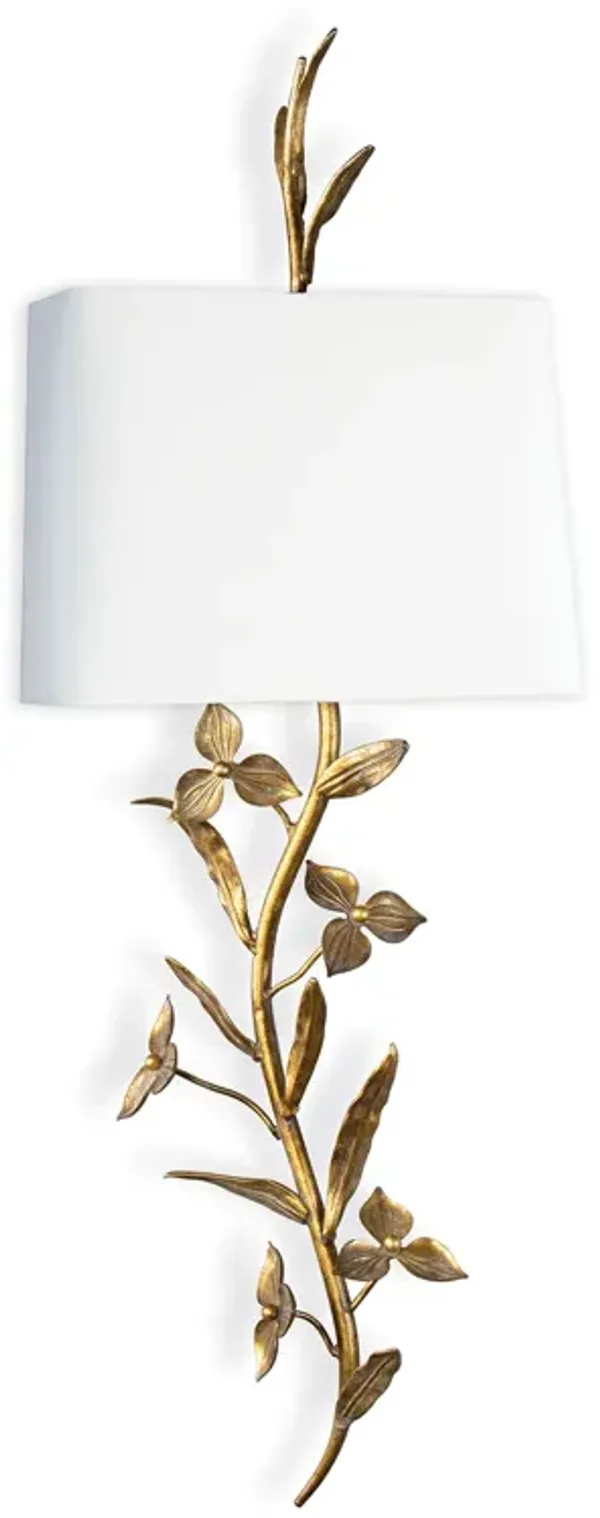Southern Living Trillium Shaded Sconce