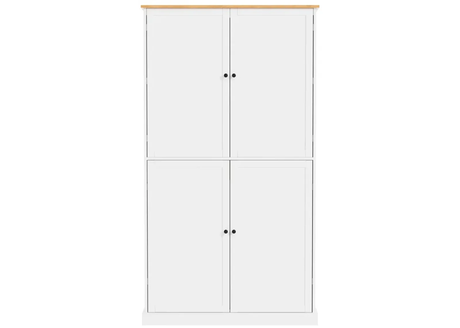 Merax High Freestanding Kitchen Pantry Storage Cabinet