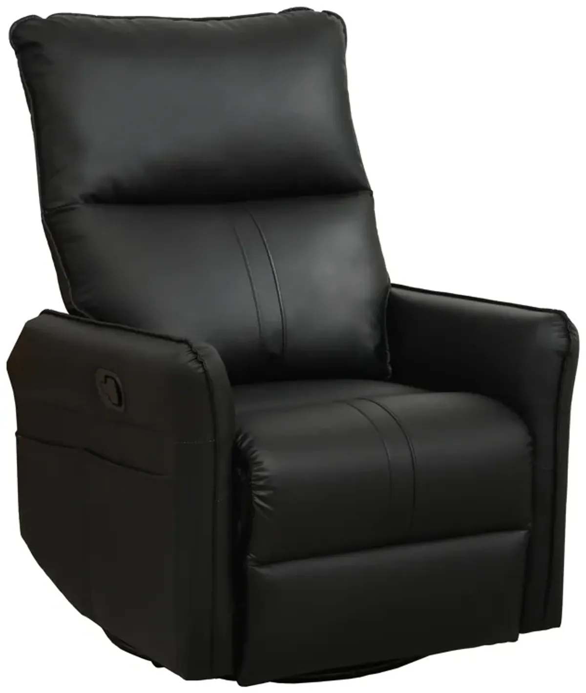 Mondawe 360 ° Swivel Nursery Rocking Swivel Recliner Chair, Glider Chair with Side Pocket