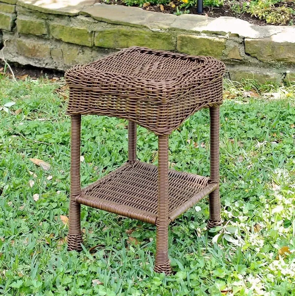 Small PVC Resin Side Table