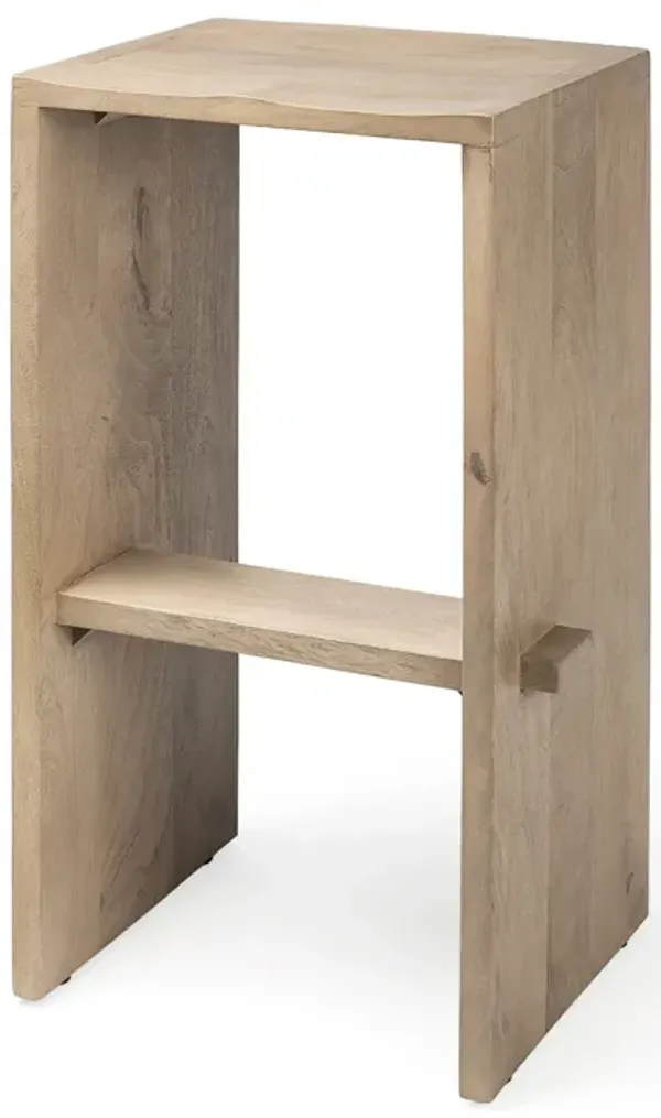 Aida Wood Seat Stool