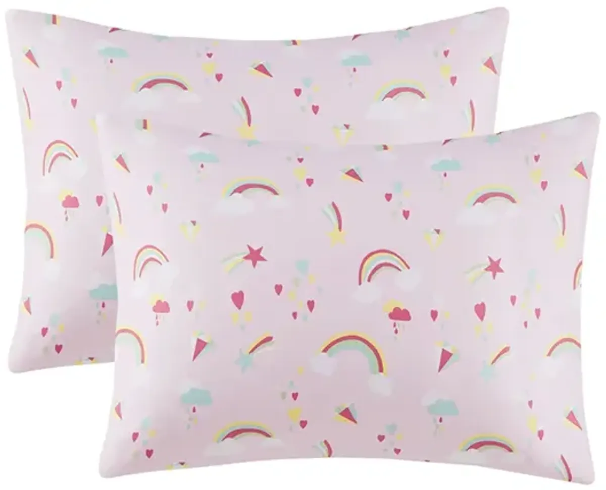 Gracie Mills Lila Novelty Printed Microfiber Sheet Set