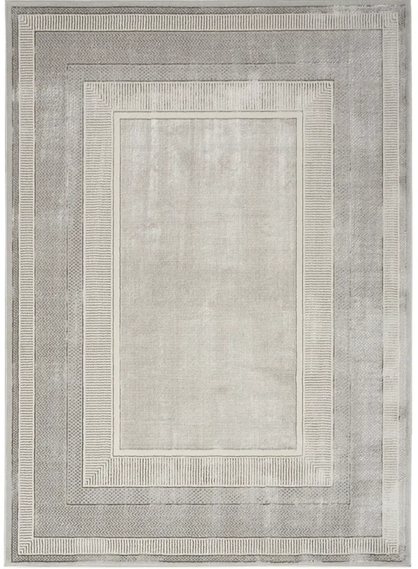 Glitz GLZ07 Silver 7'10" x 9'10" Rug