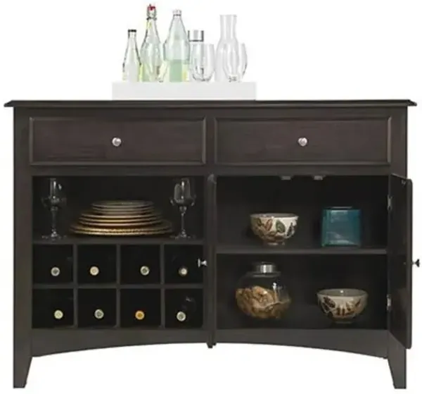 Belen Kox Warm Grey Finish Server, Belen Kox