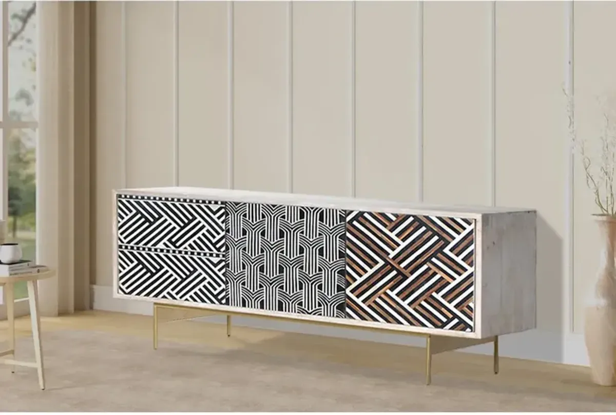 Parker House Furniture Parker House Crossings - Illusion 72 In. Console