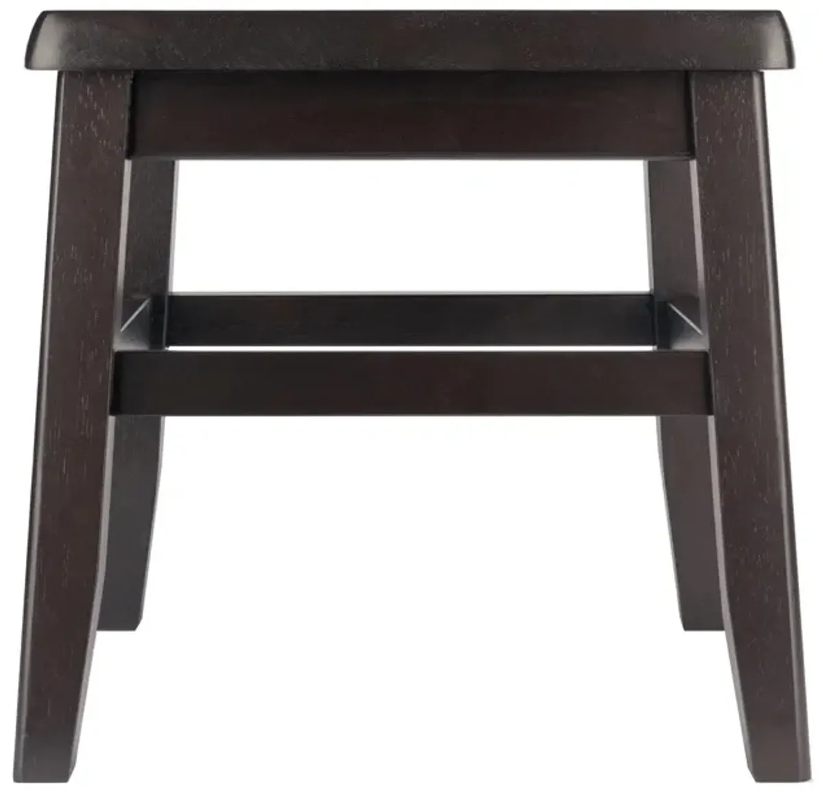 Winsome Home Kaya Conductor Stool - Coffee Finish, 2-PC Set