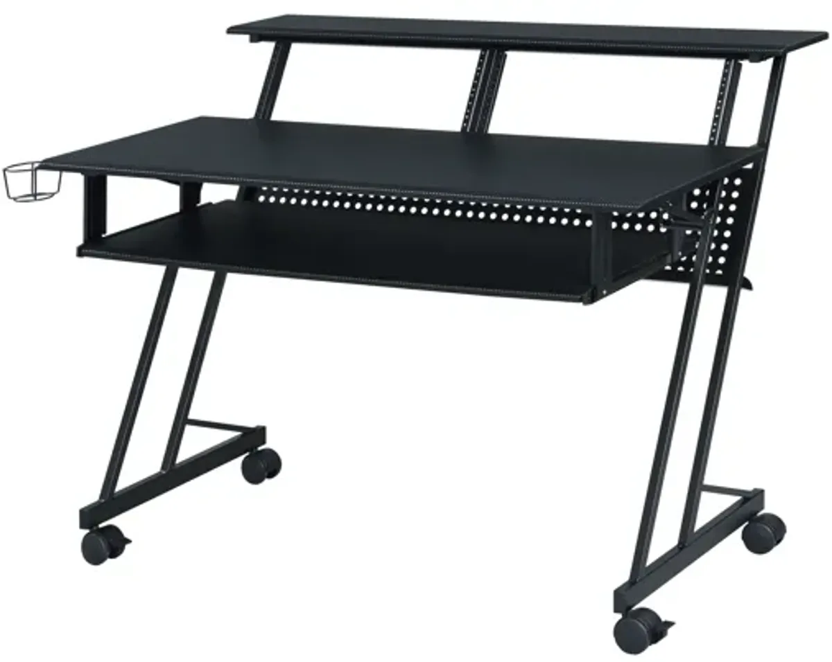 ACME Suitor Music Recording Studio Desk, Black