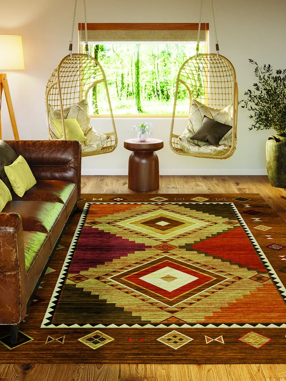 Phoenix PH2 Walnut 9' x 12' Rug