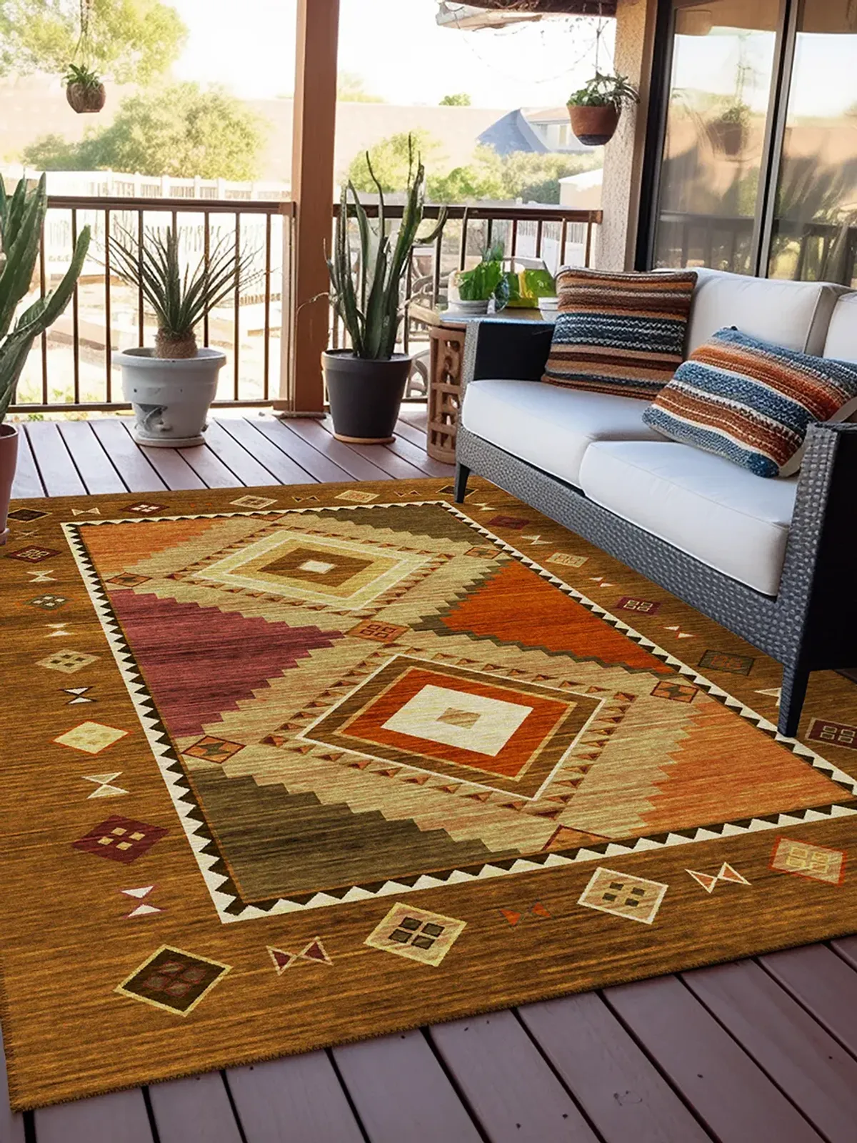 Phoenix PH2 Walnut 9' x 12' Rug