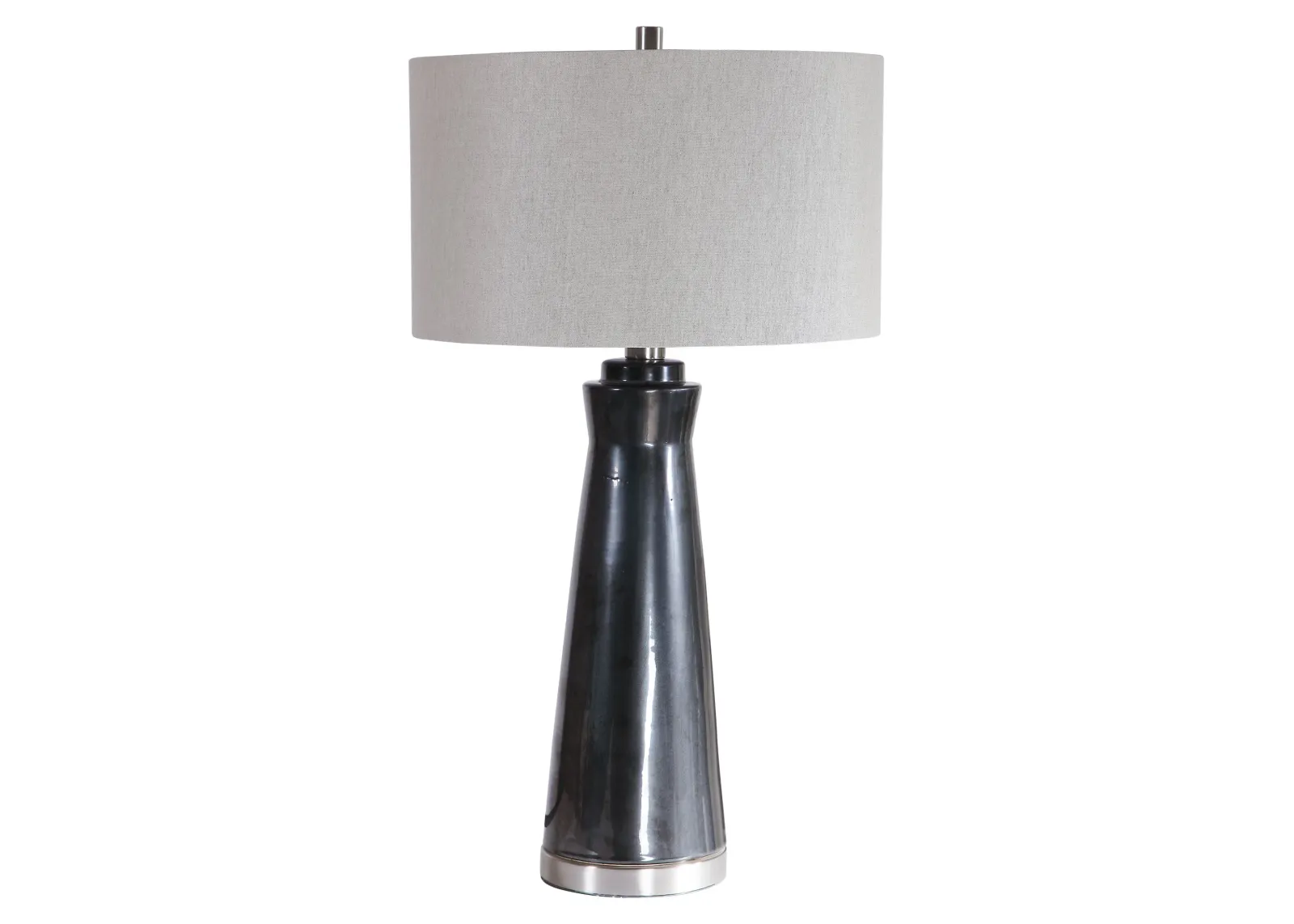 Uttermost Arlan Dark Charcoal Table Lamp