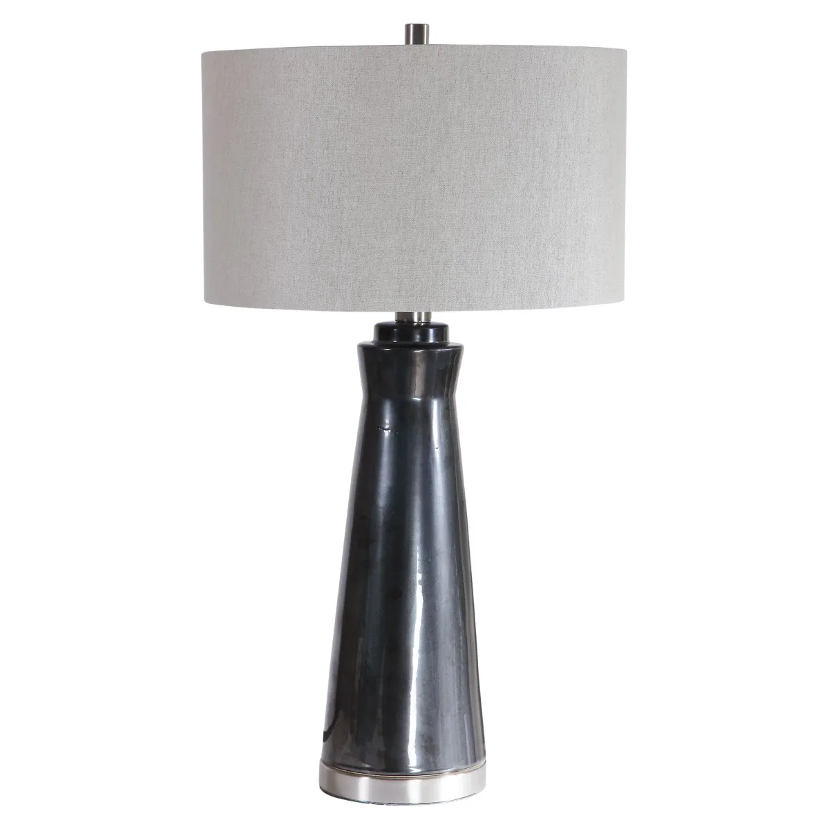 Uttermost Arlan Dark Charcoal Table Lamp