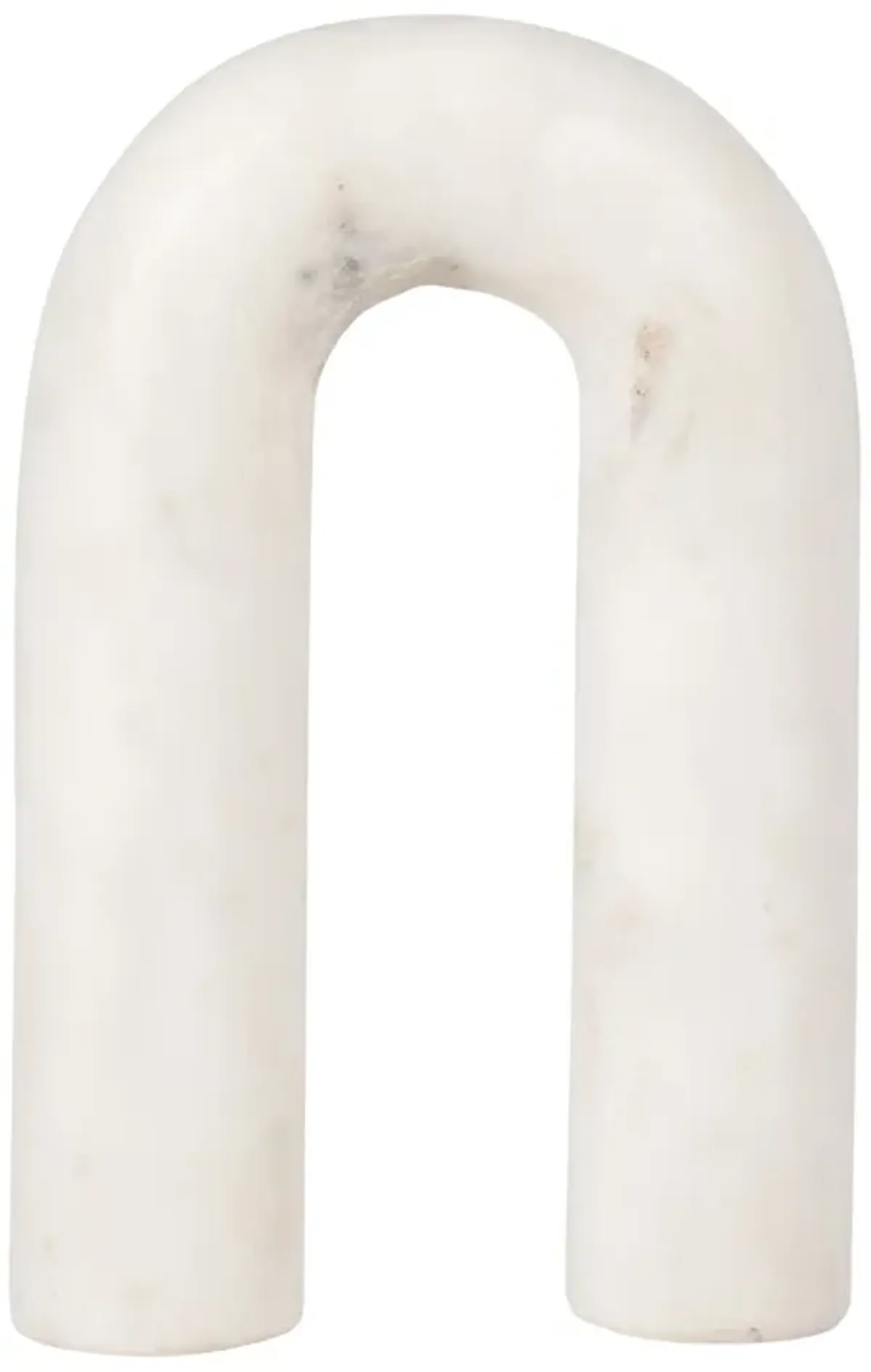 8" Marble Rounded Horseshoe