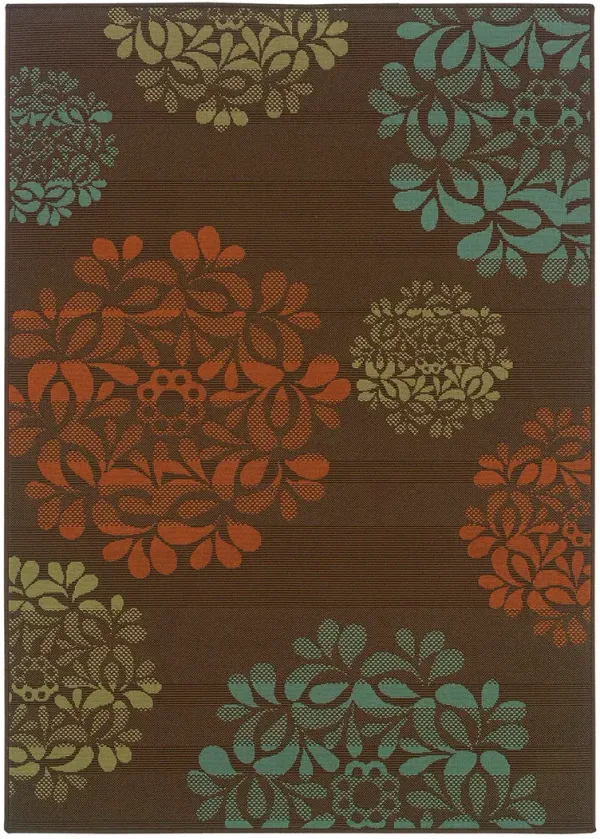 Montego 8'6" x 13' Brown Rug