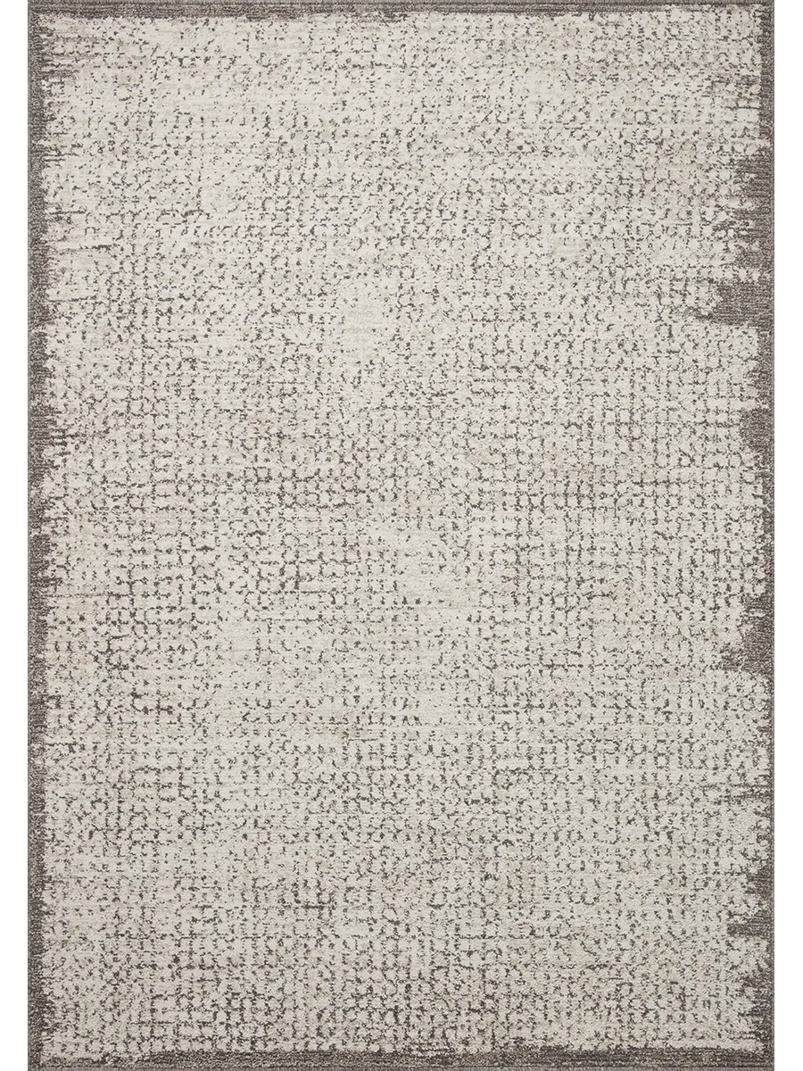 Darby DAR04 Ivory/Stone 7'10" x 10' Rug