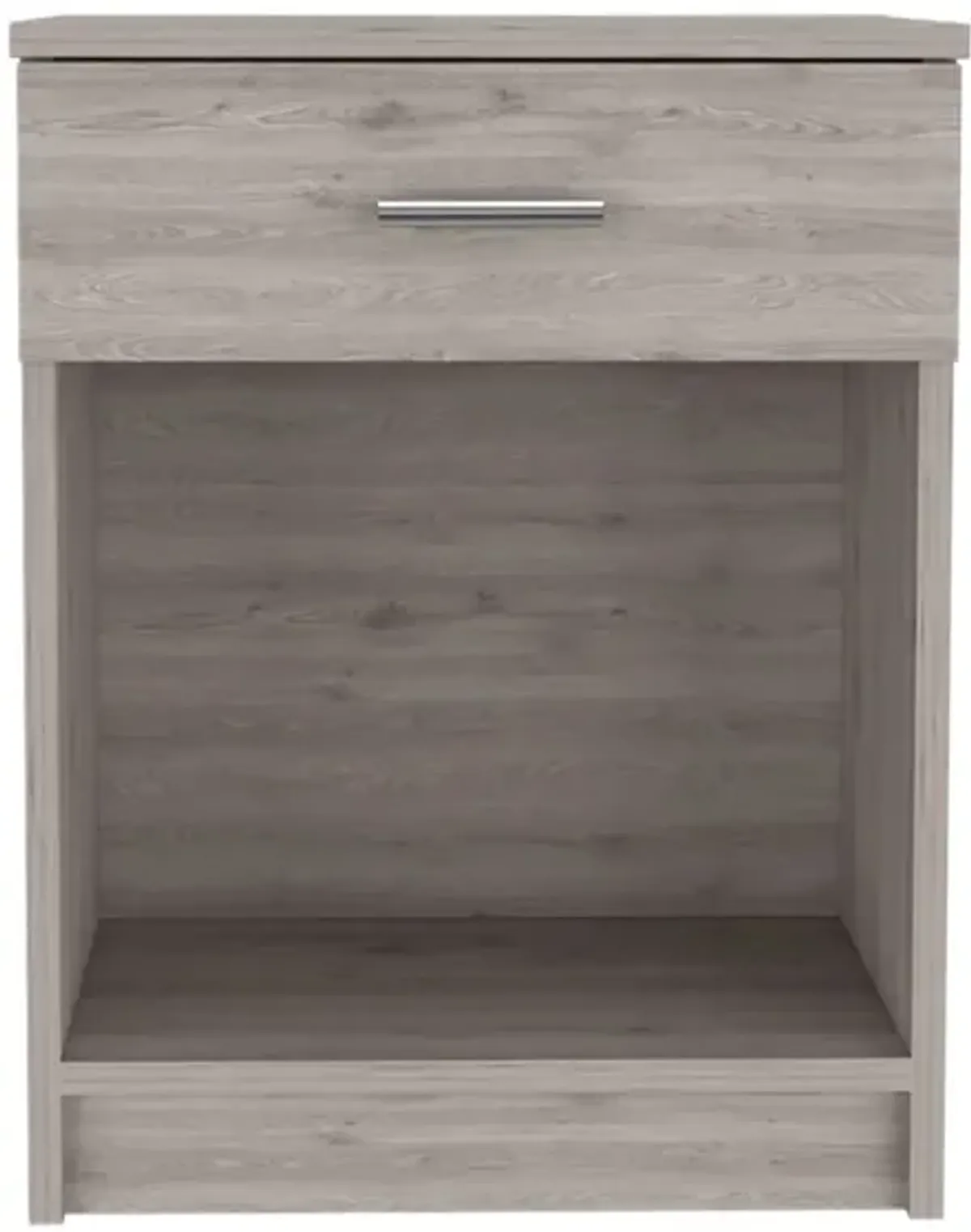 Merrimac 1-Drawer 1-Shelf Nightstand Light Grey