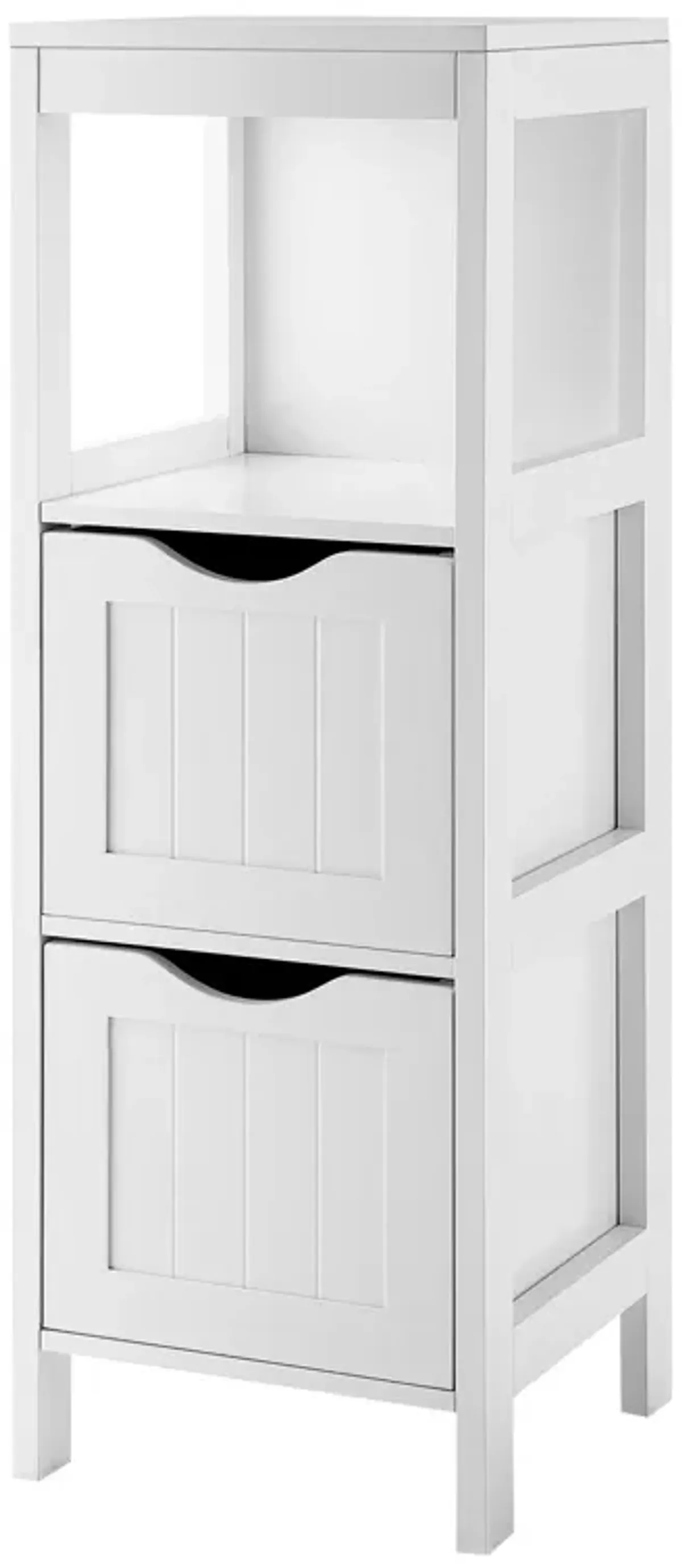 Freestanding Storage Cabinet with 2 Removable Drawers for Bathroom